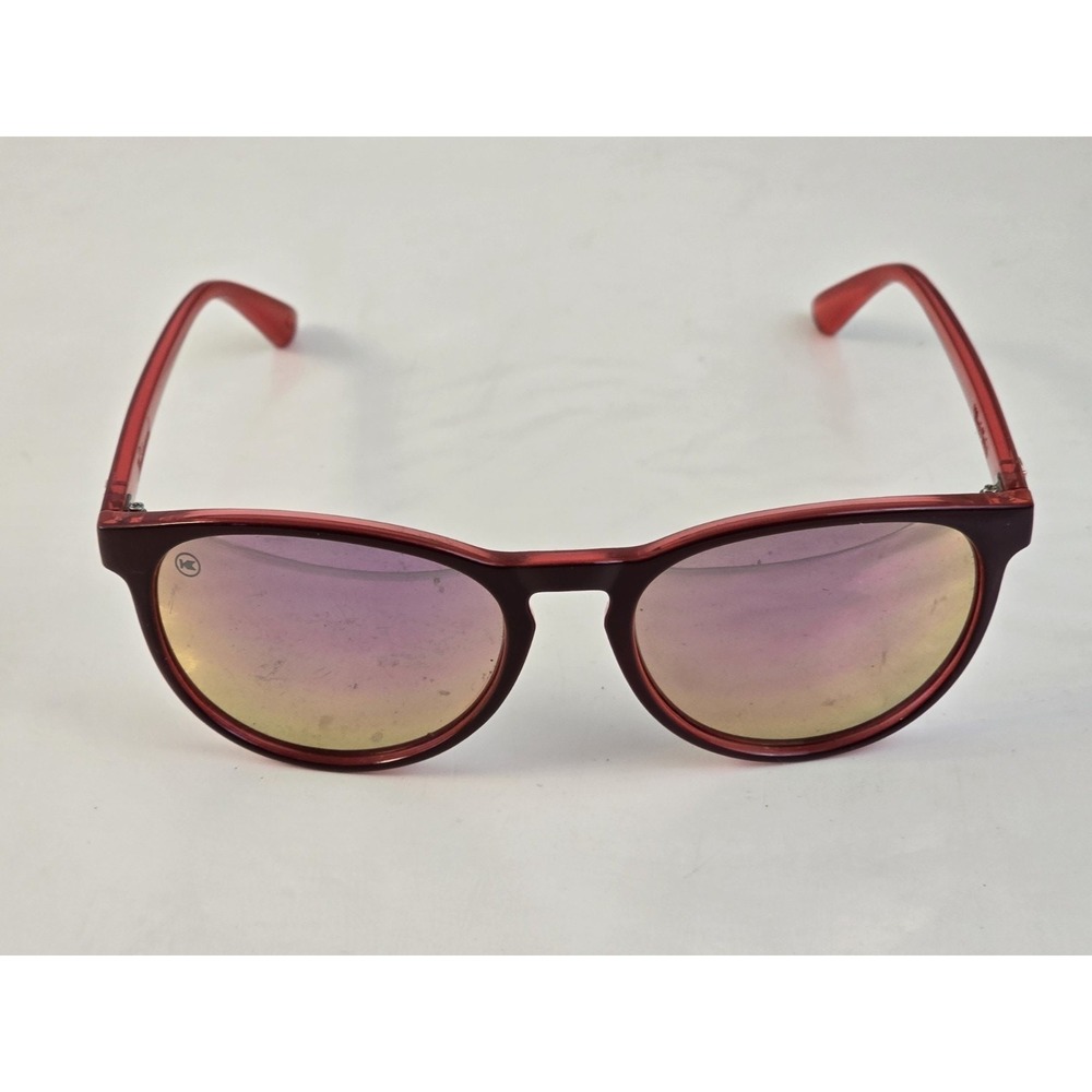 Knockaround Mai Tai red Unisex Sunglasses Polarized 55-19-140